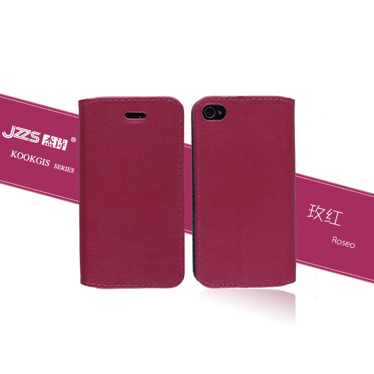 【JZZS 酷杰皮套 IPHONE 4\/4G手机保护套 苹