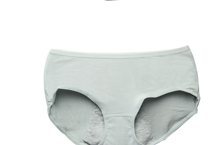 【女士中腰生理裤 <em>少女</em>莫代尔性感防漏<em>月经裤</em>