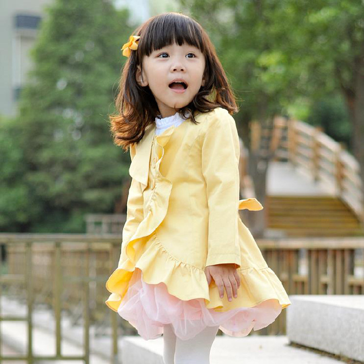 2014春季新款童外套 女童韩版时尚童装 可爱儿