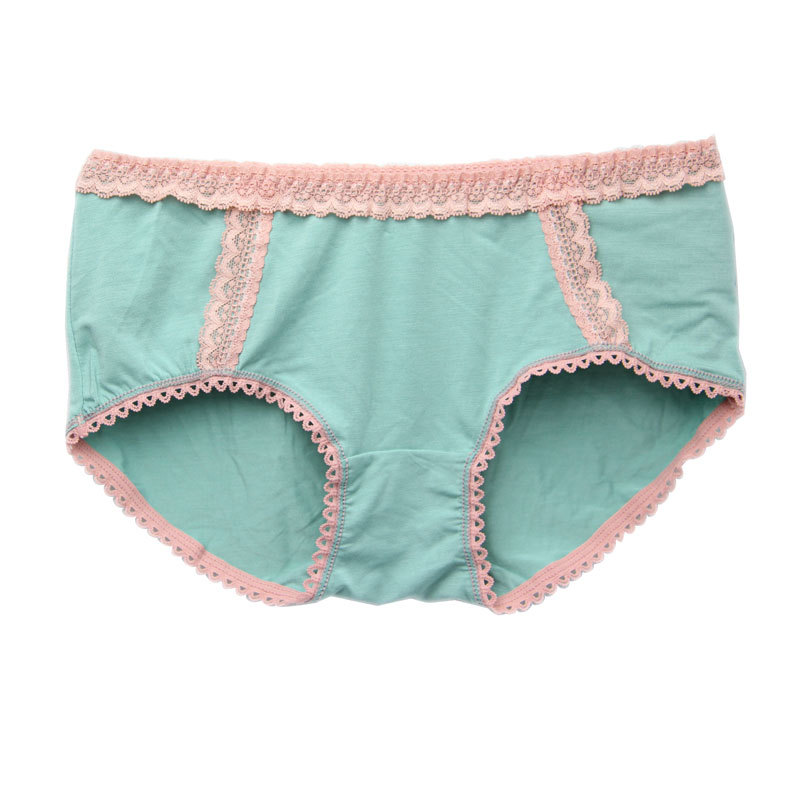 <em>汕头厂家</em> <em>女士</em>性感时尚拼色莫代尔<em>内裤</em> 少女差