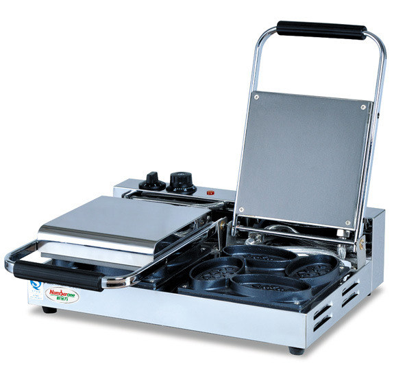 休闲食品加工设备-广州小吃食品机器 华夫炉松