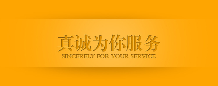 真诚为您服务