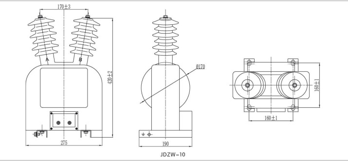 互感器 厂家直销 jdzw-6-10(r)系列电压互感器 互感器生产批发