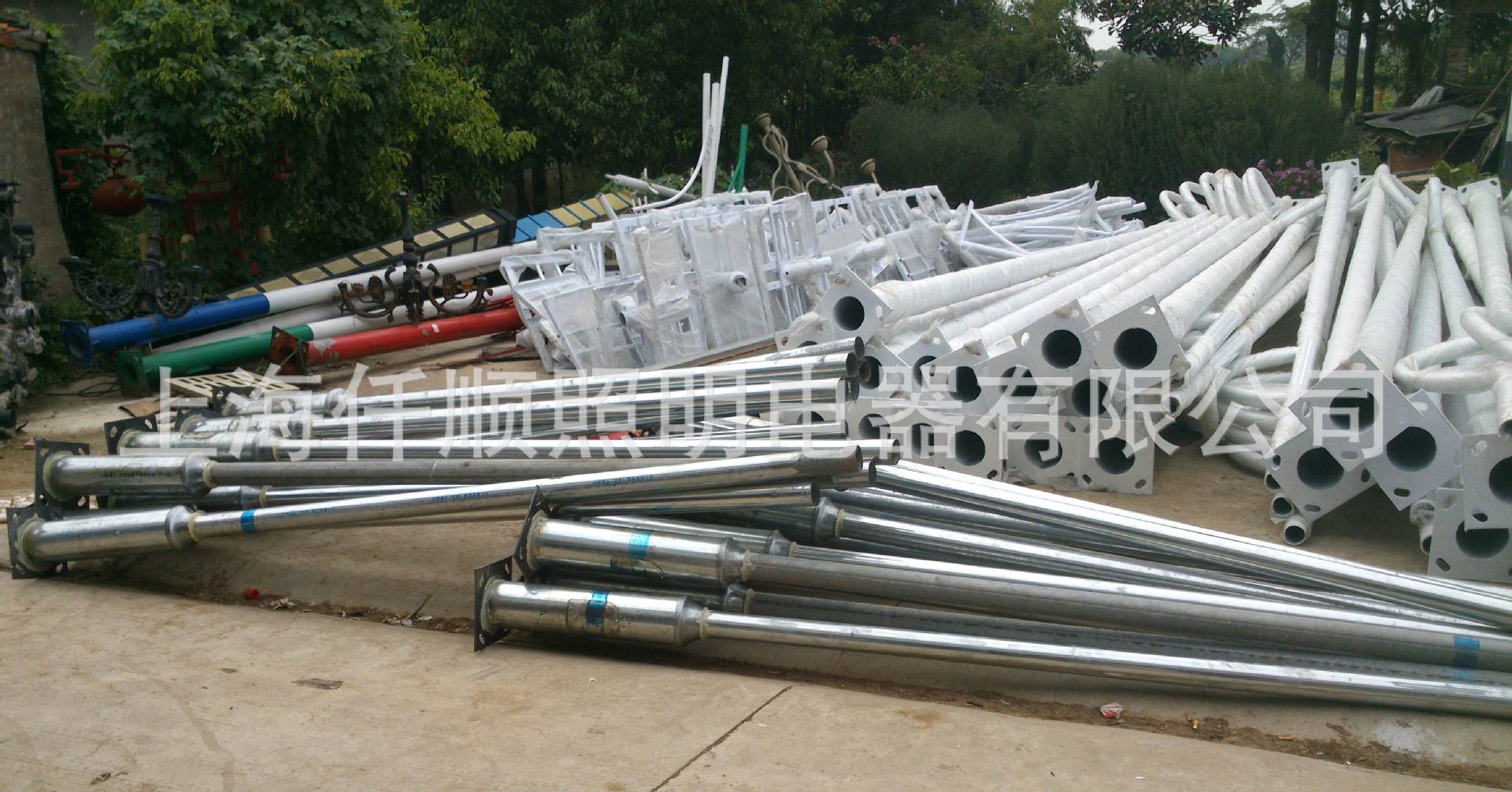 庭院灯灯杆 直径76-140 直杆 拉条纹 压花 均可