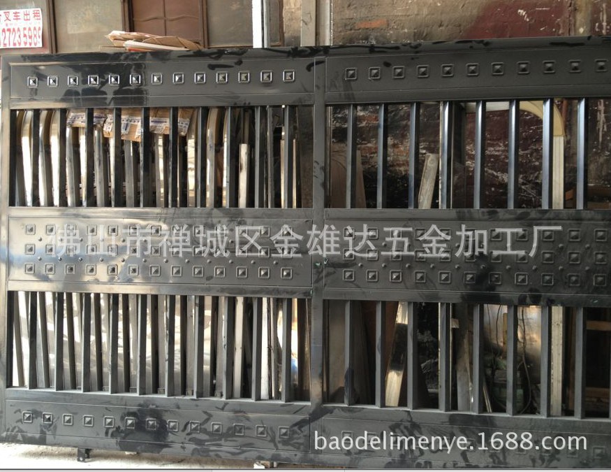 黑色平移门1