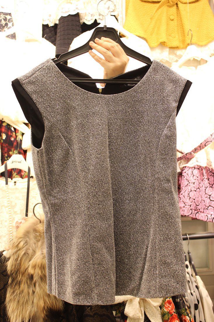 代理代发韩国东大门 2014春装 <em>甜美淑女 马夹</em>外