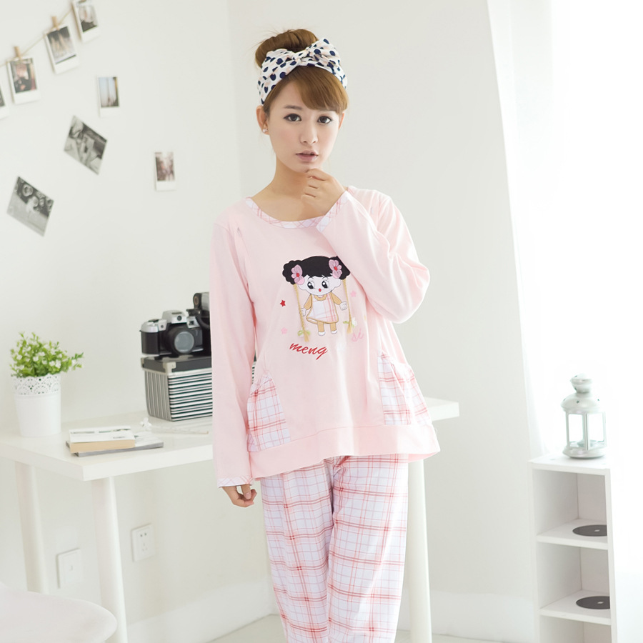 秋冬季<em>孕妇</em>装 哺乳装喂奶衣 月子服<em>睡衣</em> <em>孕妇</em>外