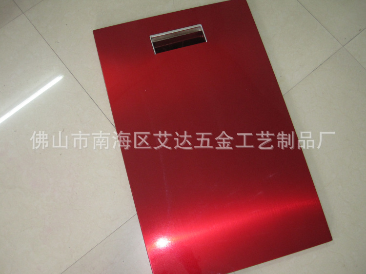 厨房壁橱、橱柜-厂家供应彩色不锈钢橱柜门板