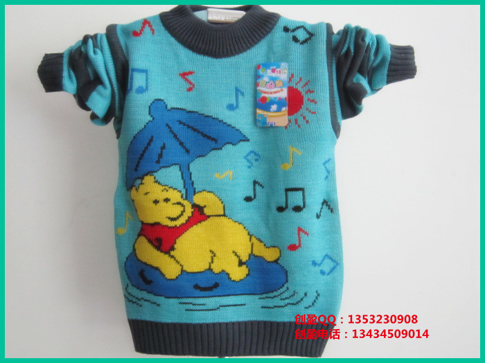 【2013秋冬新潮品 日韩<em>童装</em>针织儿童<em>毛衣批发</em>