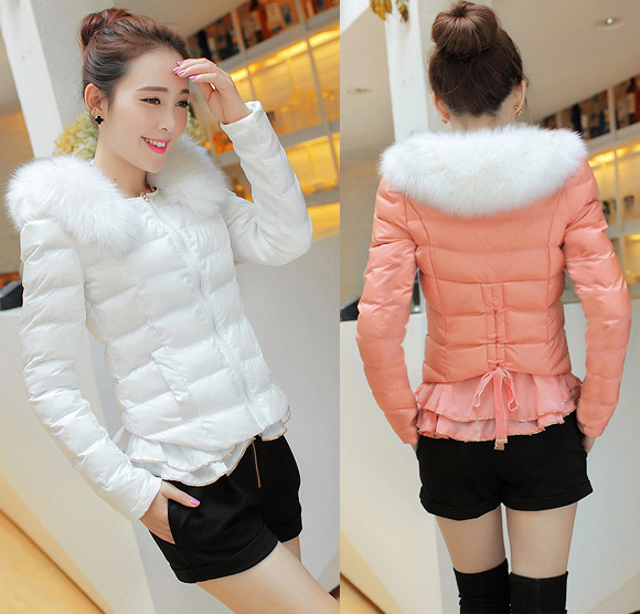 8363#糖果彩色<em>冬装</em>外套棉衣<em>女士棉服</em>2013新