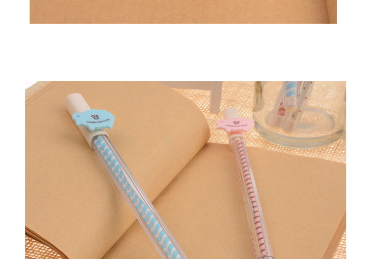 【韩国绵羊韩文 日晞卖萌中性笔版文具 圆笔珠