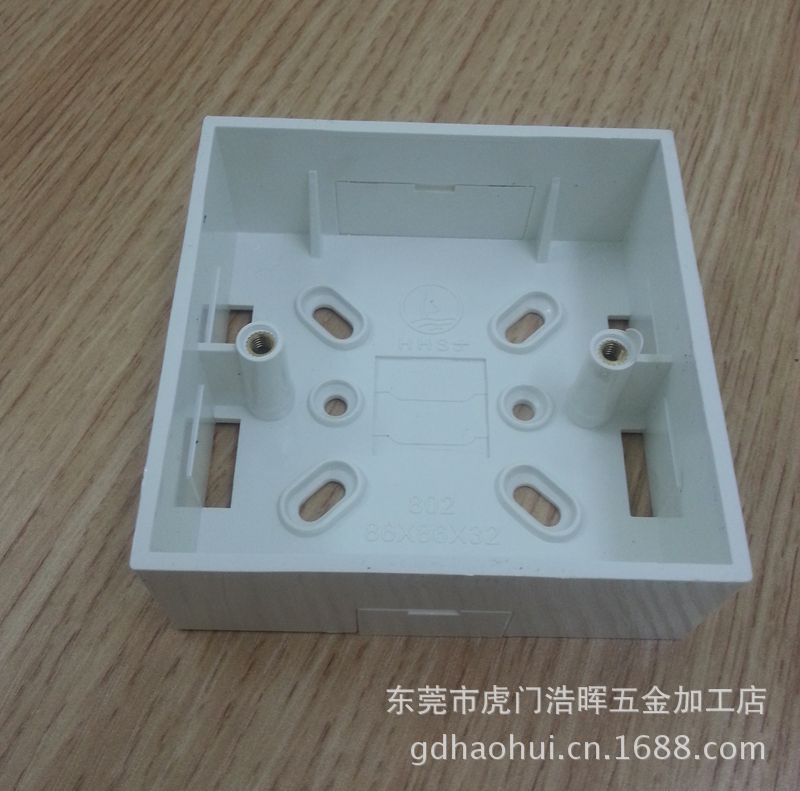 【明线槽胶盒,电工用品,插座底盒】