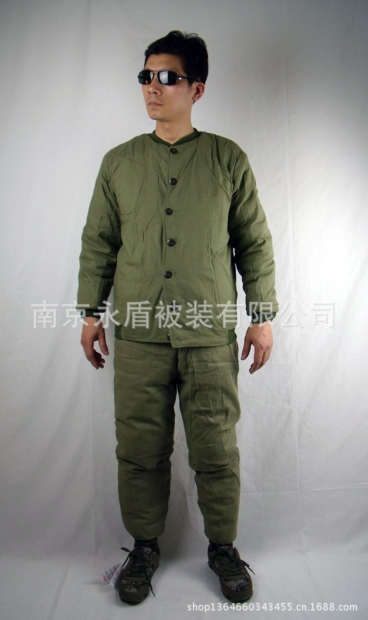 【男款正品军绿丝棉棉袄\/老式袄】