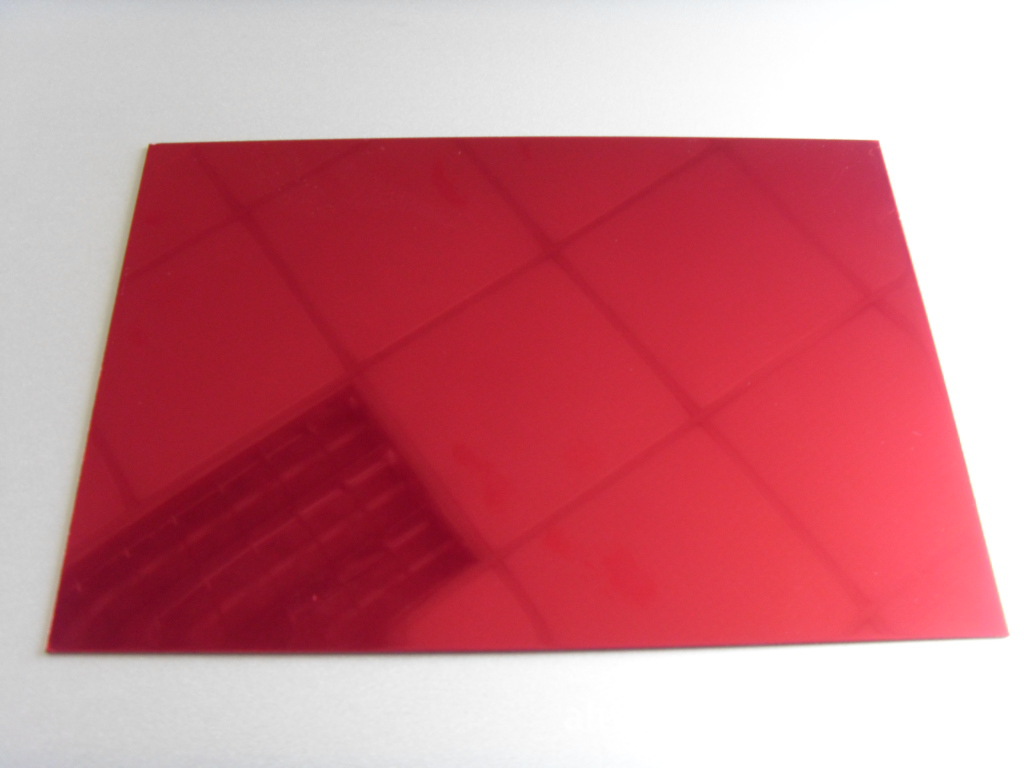 铝及铝合金材-镜面铝板 红色镜面铝板 镜面铝板
