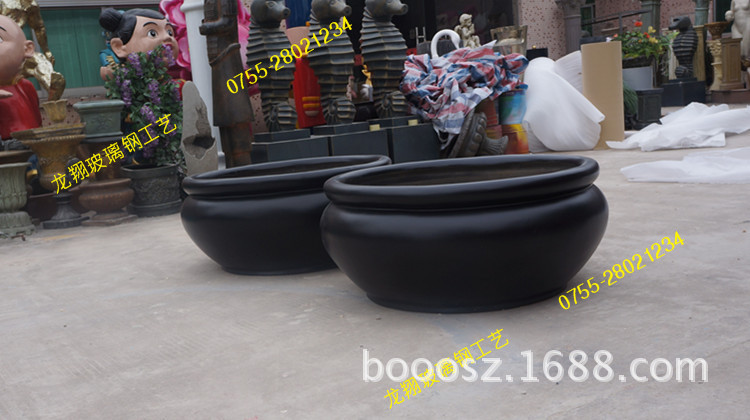 8斗型玻璃钢花盆