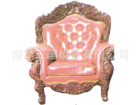 仿古家具餐桌餐椅沙发模具系列-33