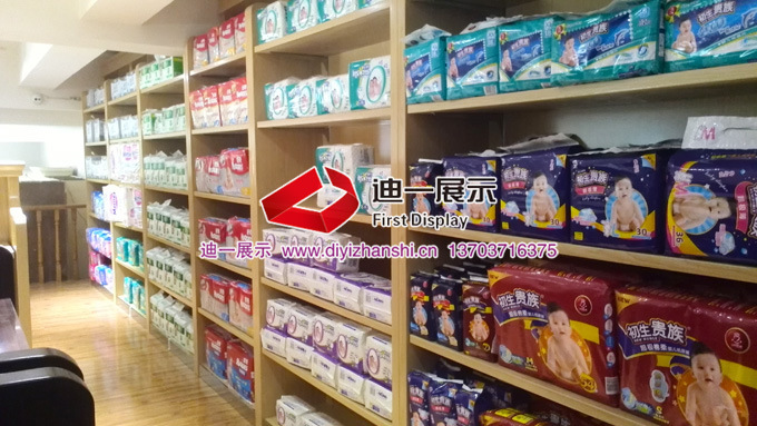 许昌贝儿母婴用品连锁店展示柜