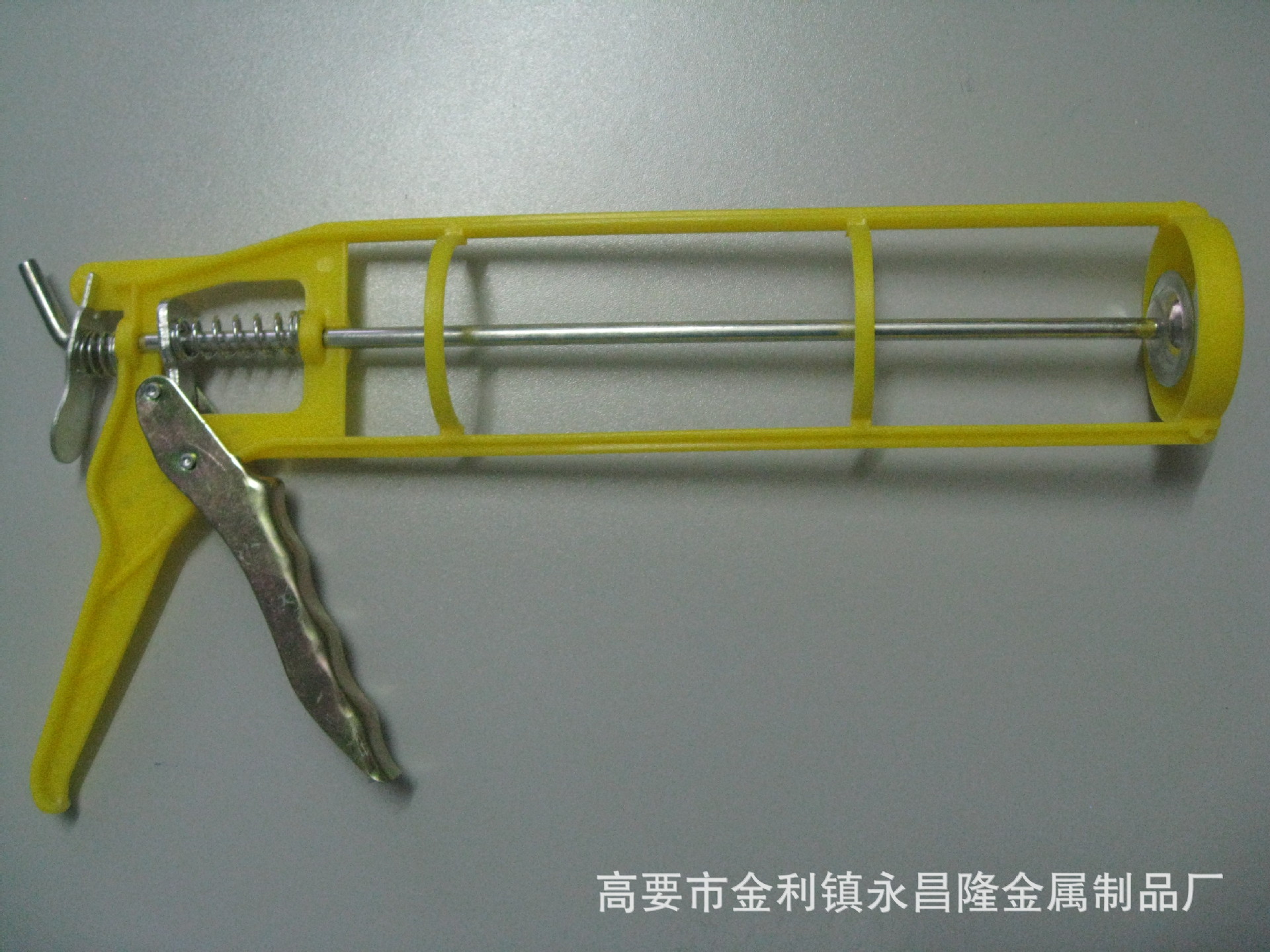 适用于310ml筒装胶,扳机率18:1,abs工程塑料轻便枪身 ycl-003塑料胶枪