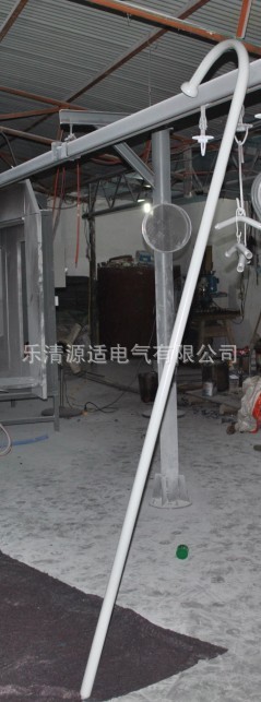 护栏式平台灯杆一体式