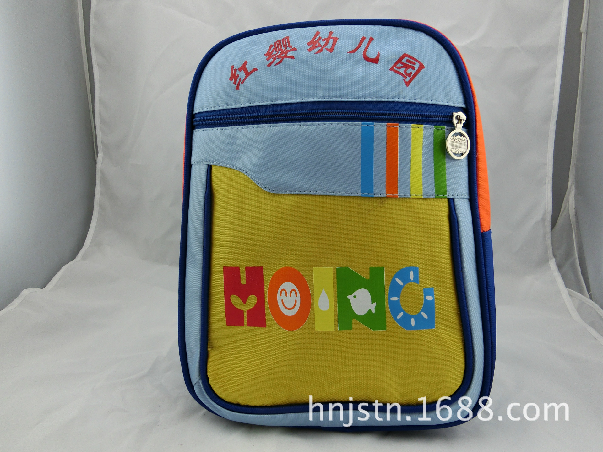 幼儿园书包中小学生书包儿童书包定制定做批发书包印字可加印logo