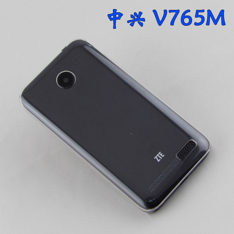 中兴 V765M手机壳 Q1保护套 透明彩色素材 喷