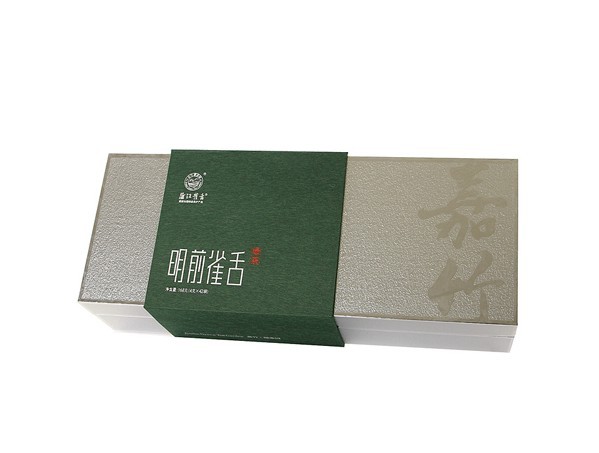 嘉竹绿茶园 蒲江雀舌 明前银条礼盒 新茶 绿茶茶叶