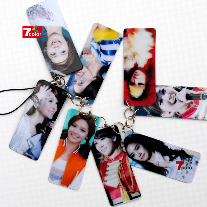 精美明星<em>少女时代</em>串卡8片/串手机链<em>挂件</em>-+阿里