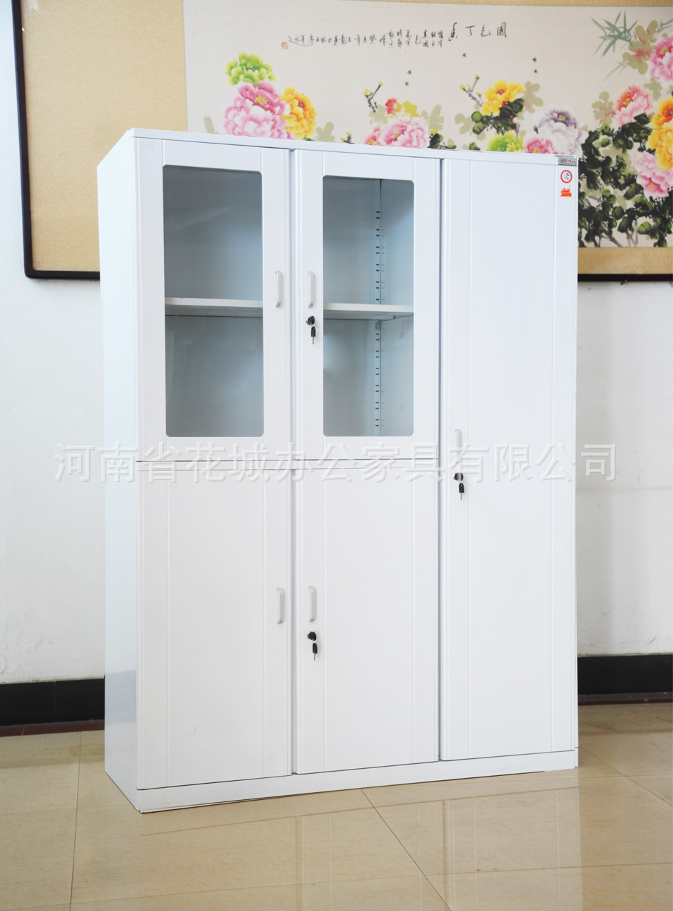 MD33玻璃更衣柜瓷白1