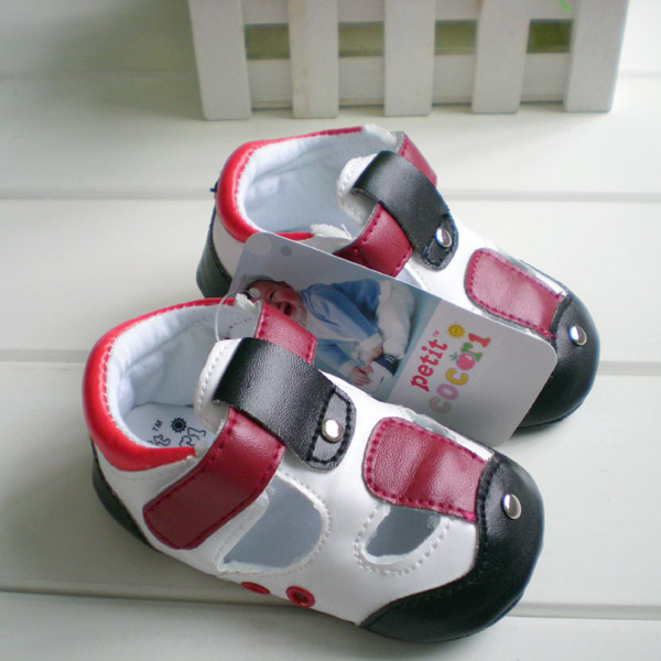 新款外贸原单包头男女宝宝凉鞋防滑学步鞋婴儿鞋W52（特价）