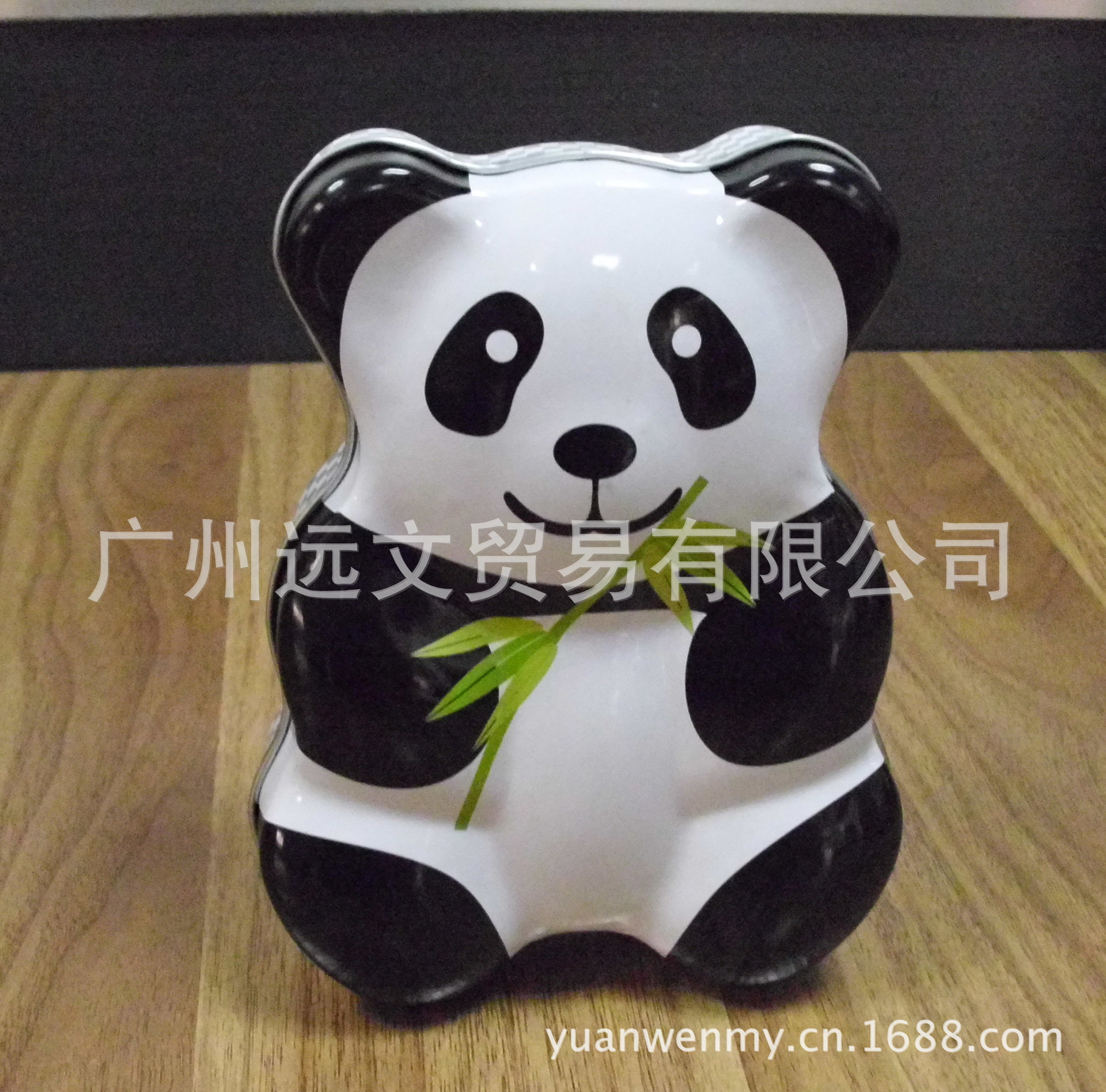 【马口铁熊猫罐 各类动物形状铁罐 铁罐包装盒