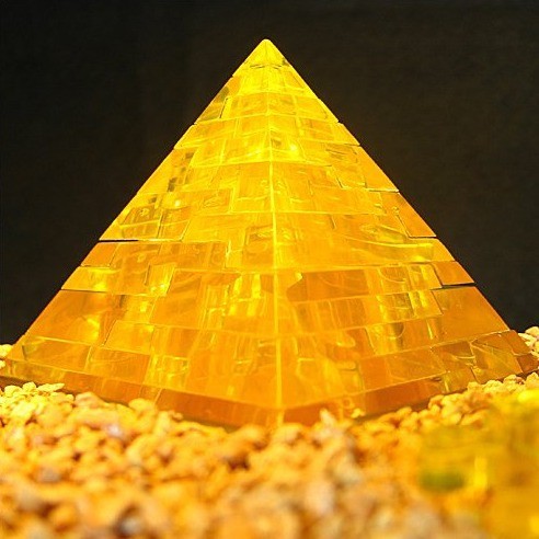3d立体拼图水晶拼图-金字塔拼图