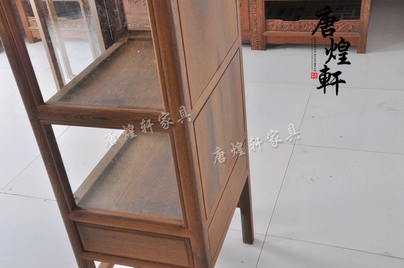 鸡翅木单门酒柜 (8)