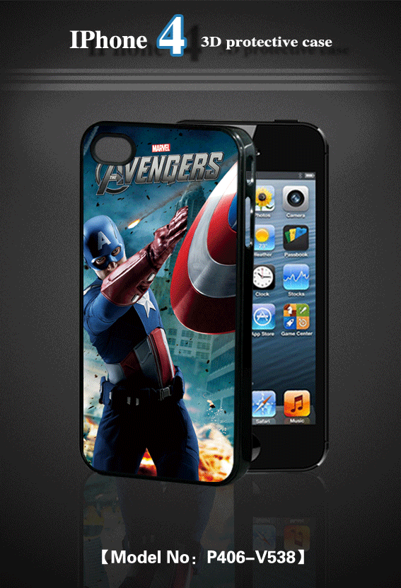 3D手机壳 iphone4\/4s 手机壳潮动态苹果 手机保