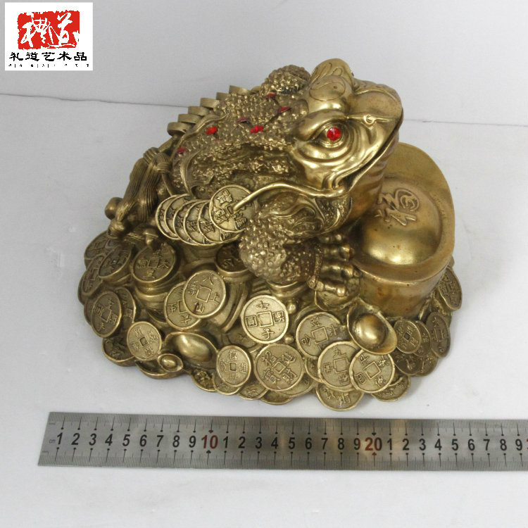 金蟾高20cm长24cm宽19.5cm重3.1kg (2)