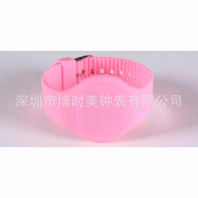 【新款超薄触屏LED硅胶手表 畅销硅胶果冻表