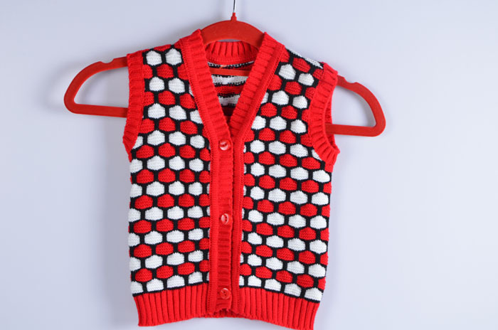 韩版款劲爆毛线<em>背心</em>春秋女童<em>男童毛衣背心</em>宝宝