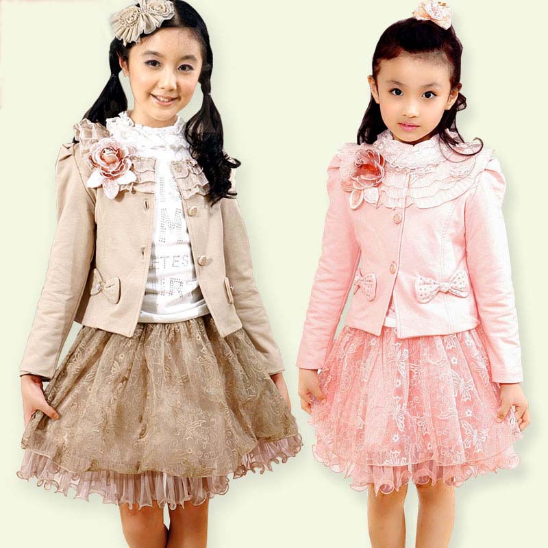 2013春秋装新款 儿童<em>服装</em> 儿童裙装 <em>三件套</em>套装