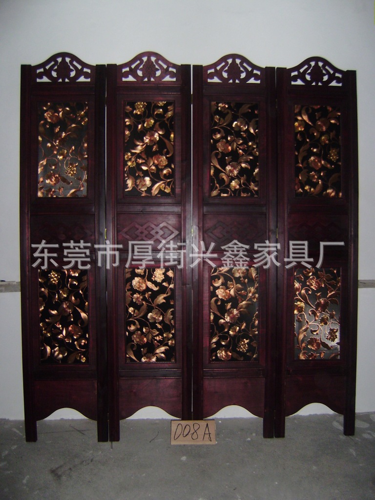 仿古屏风