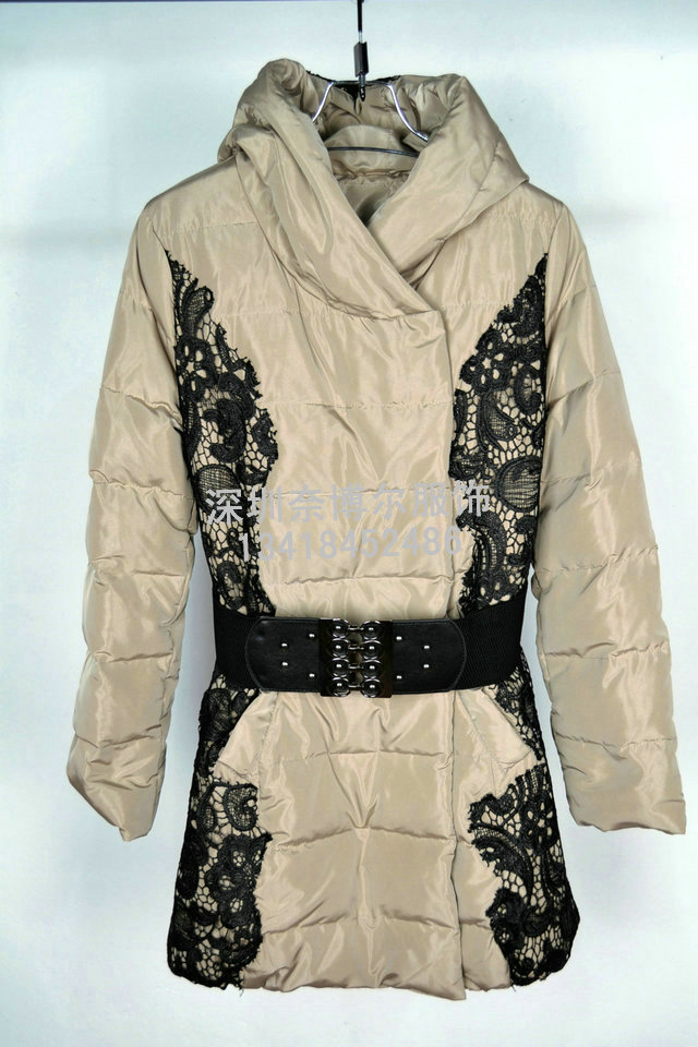 奈博尔供应品牌尾货折扣女装艾米丽冬装棉衣羽绒