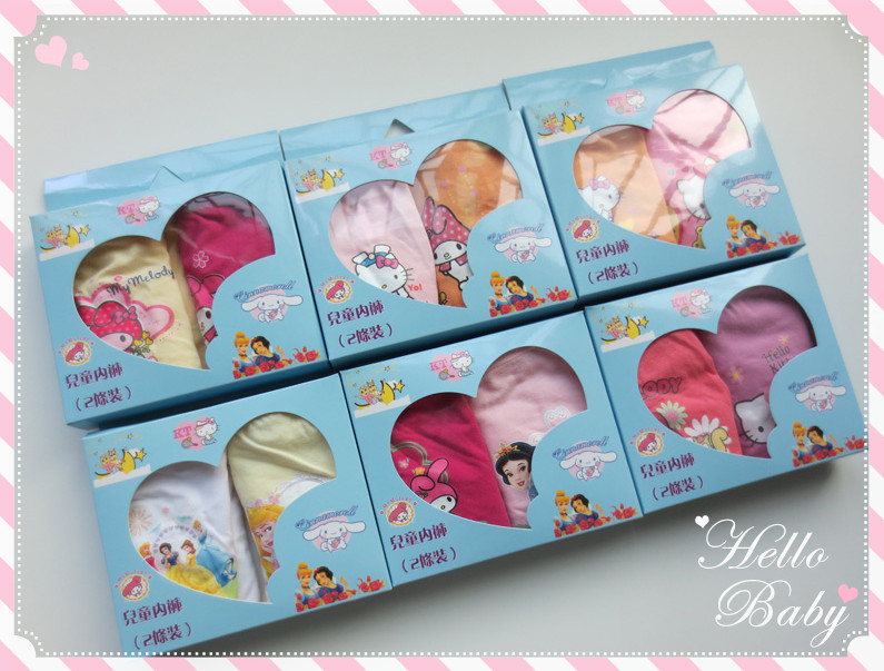 <em>批发</em>供应盒装<em>儿童内裤</em> <em>外贸</em>卡通全棉女童平角