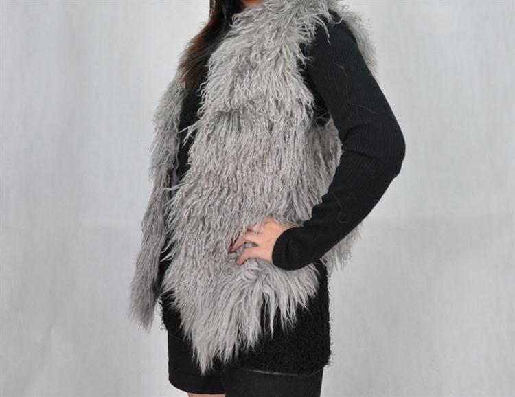 【皮草<em>批发</em> 2013新款滩<em>羊毛</em>背心<em>马甲</em>一件代发