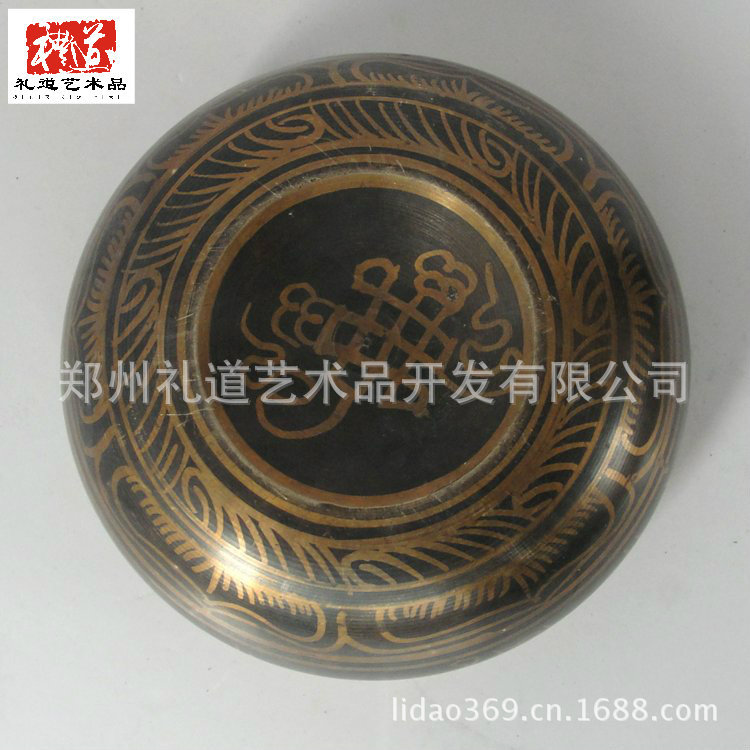 铜钵铜庆寺庙用佛器直径14cm口径12.5cm190元 (4