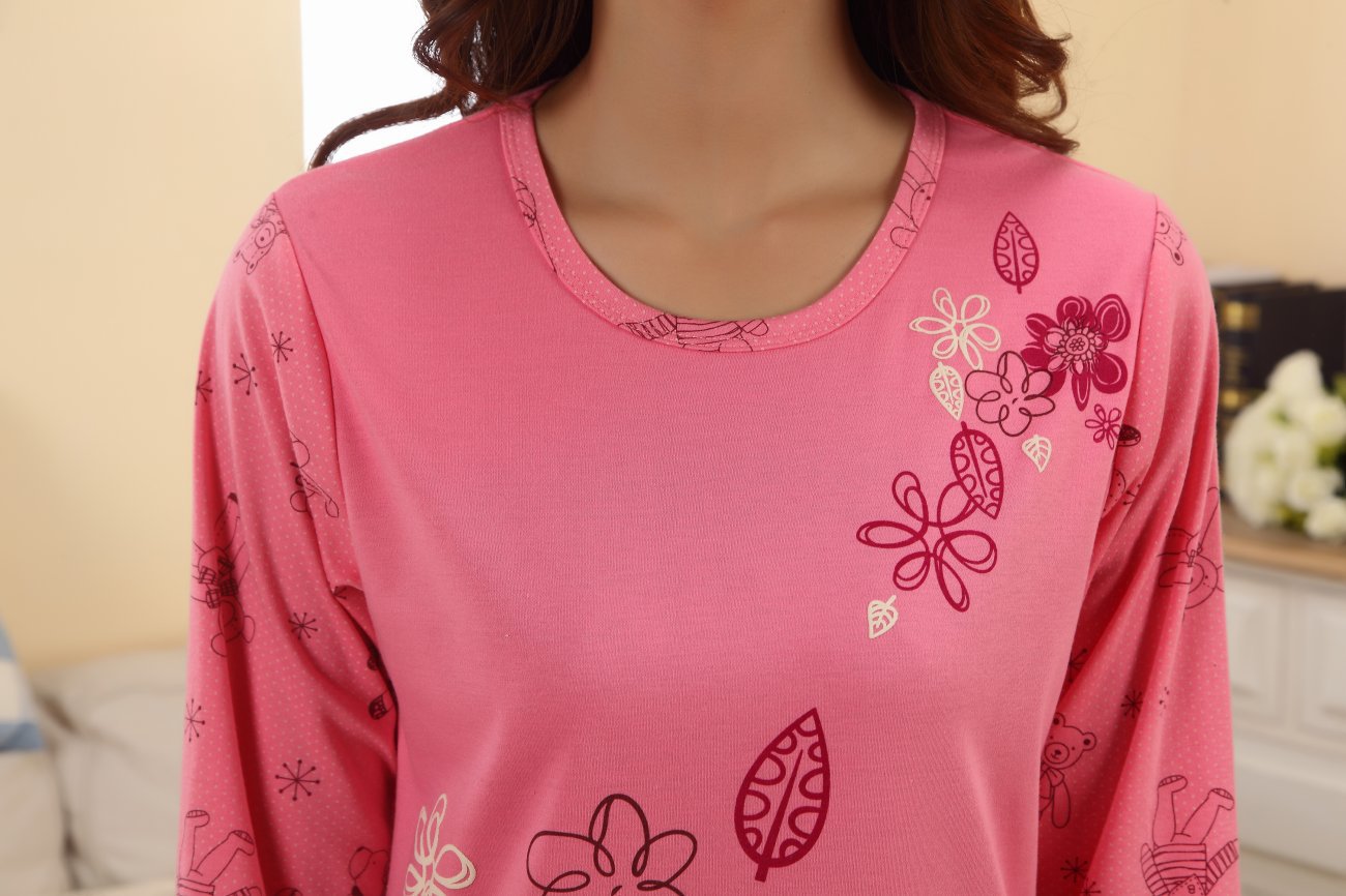 【日韩 长袖小女孩<em>睡衣</em>可爱<em>卡通</em>熊家居服<em>女秋</em>