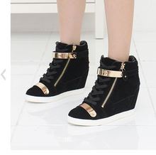 找相似款-明星尹恩惠同款内增高鞋韩版魔术贴