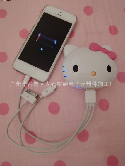 供應充電寶 卡通 蘋果iphone4S/5三星 8000毫安手機充電寶