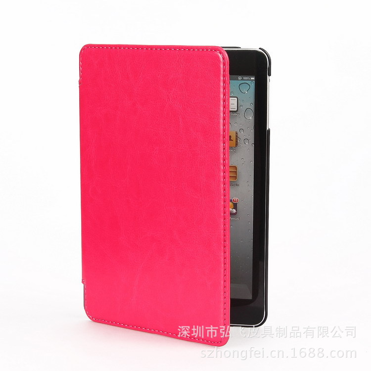 立體瘋馬紋ipad mini皮套