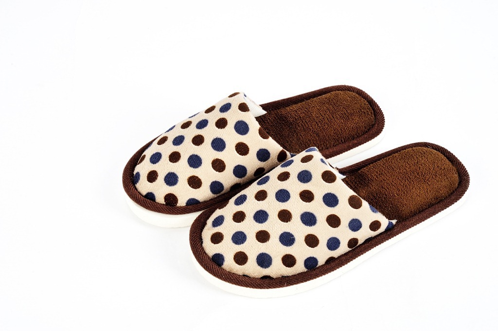 2013圆点帮面家居拖鞋 棉拖鞋厂家直销批发慈溪拖鞋夏季拖鞋慈溪4