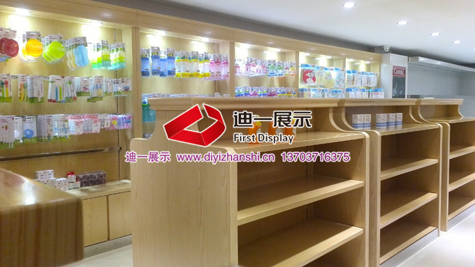 许昌贝儿母婴用品连锁店展示柜