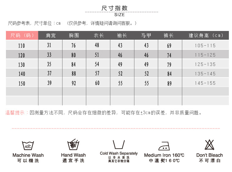 裡佈楊冪尺碼表。
