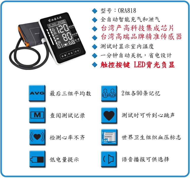 ORA810特點